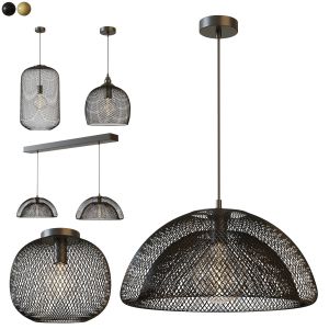 Hanging Lamps With Mesh Shade