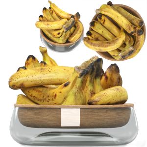 Bowl Of Fruit Bananas