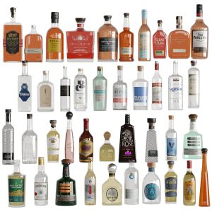 Bottles Vol 7 Whiskey,vodka,tequila