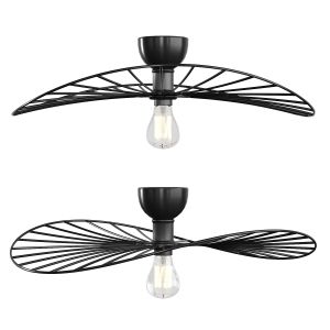 Ceiling Lamp Chapeau Black 3d Model