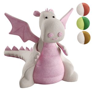A Stuffed Dragon Toy