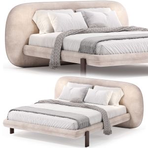 Wabi Fabric Bed By Saba Italia