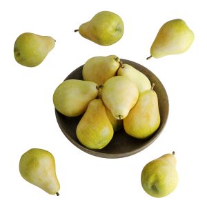 Pears In A Ceramic Bowl