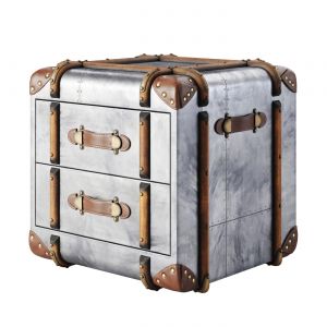 Rh Richards Trunk 2-drawer Cube
