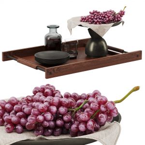 Decor Set With Grape