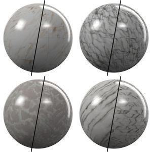 4 Marble Collection A | 8 PBR Materials