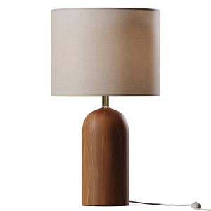 Kingsbury Walnut Table Lamp