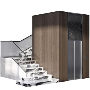 Elevator And Stairs