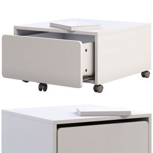 Ikea Slakt Storage Box With Casters