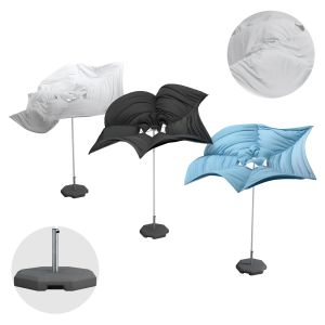 Ikea Hogon Umbrella Blown By The Wind