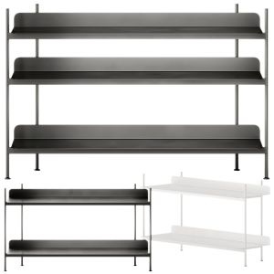 Muuto Compile Shelving System Configurations