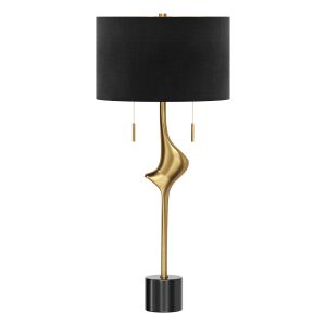 Gold Leaf Modern Table Lamp By Lampsplus