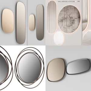 4 in 1 modern mirrors kit vol.3 with 33% off (4 models for the price of 2,66 models)
