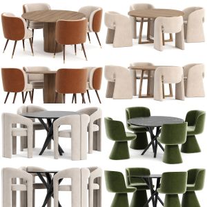 4 Table and chair vol 1 (Shop at 50% off)