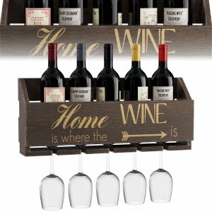 Gallatin Le Luxe Engraved Home Is Where 5 Bottle W
