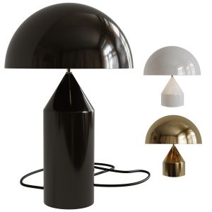 Mid Century Mushroom Table Lamp