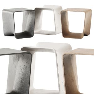 Ecal Side Table By Swisspearl Italia