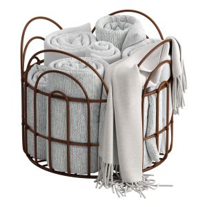 Basket 2 With Blanket