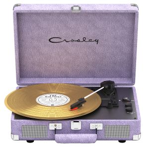 Purple Crosley Cruiser Deluxe Record Player