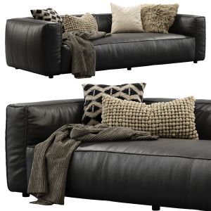 Joybird Jaxon Leather Sofa