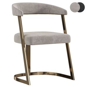 Dexter Brass Dining Chair By Luxdeco Collection