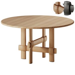 Knot Round Dining Table By District Eight
