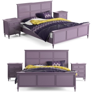 Double Bed Purple. Riverdi