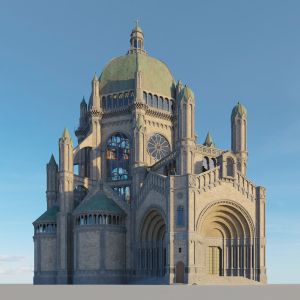 Royal Sainte Marie Church In Brussel Belgium
