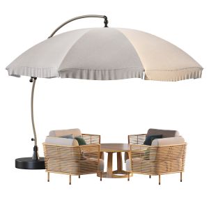 Sun Garden Umbrella - Easy Sun Cantilever Parasol
