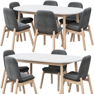 Vedbo Table & Chair Ikea