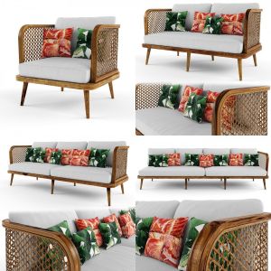 Wooden Rattan Furniture Collection modul_2