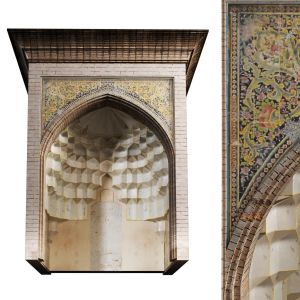 Old Islamic  Turkish Arch Muqarnas Set 135