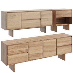 Anton Solid Wood Console Collections