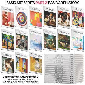 048_decorative Books Set 07 Basic Art Series 02