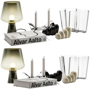 054 Living Decor Set Alvar Aalto