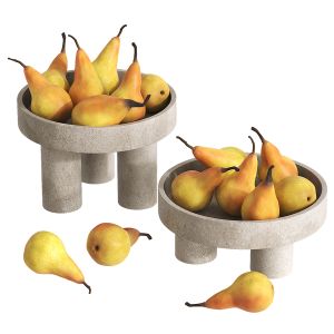 Vases With Pears
