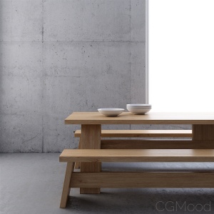 Fayland dining table by Chipperfield