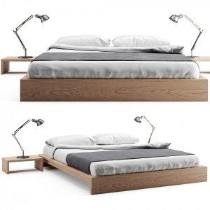 Ki-Low Loft Wooden Bed