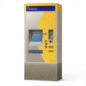 Biletomat Ticket Validation Card Payment Machine A