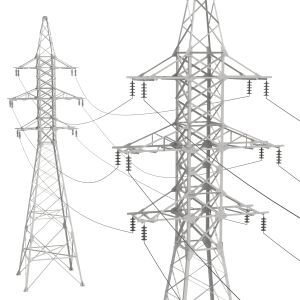 High-voltage Power Transmission Tower U35-2t