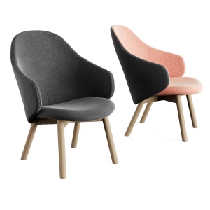 Alba Lounge armchair by TON