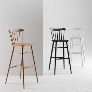 Ironica Barstool by Ton
