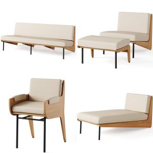 outdoor furniture Kinney Teak Collection by Crate and Barrel