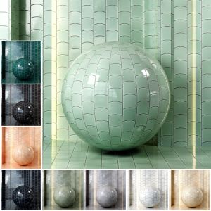 (4k) (9)color Equipe Wave Ceramics Vol 2-(pbr)