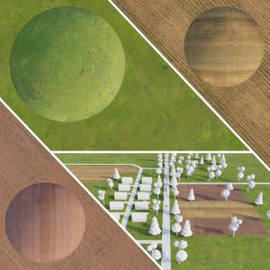 Material Of Earth, Fields From Drone