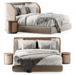 Wooden Double Bed Db57