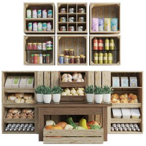Boxes - Showcases With Products And Specialties