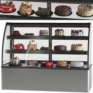 Pastry Refrigerator (15 Different Cakes)