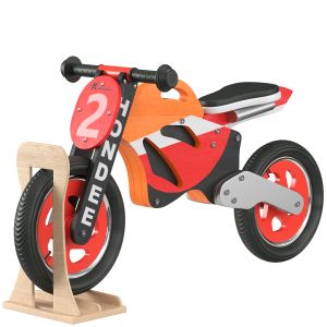 Wooden Balance Motorbike