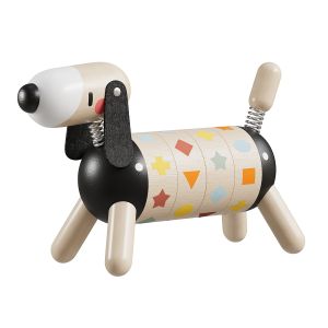 Janod Wooden Shapes And Colors Kids Dog
